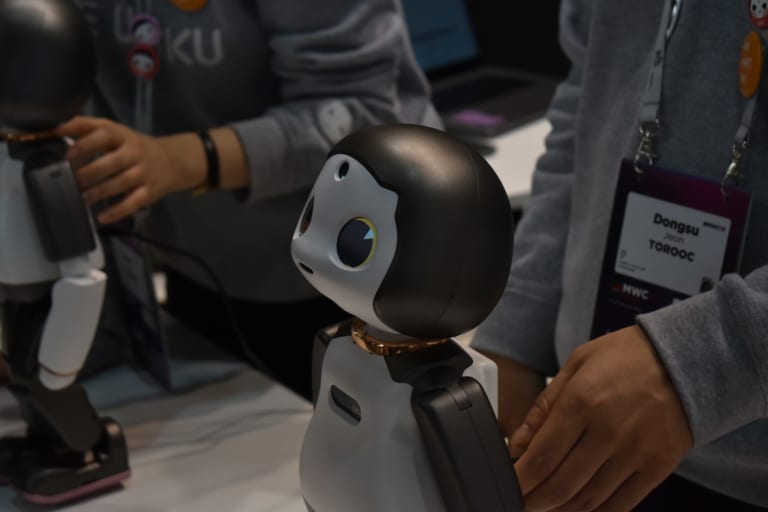Intelligent robot showcase
