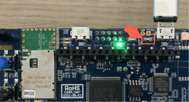 STM32 Discovery Board OFF