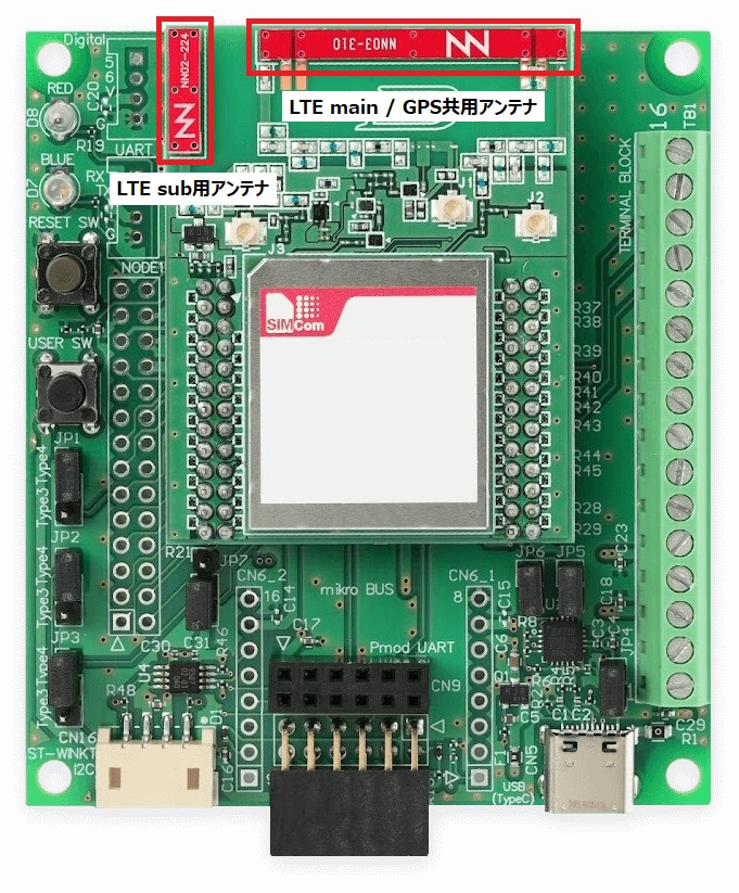 三信電気様　SD-NQ-LTE1 Module & 拡張キット